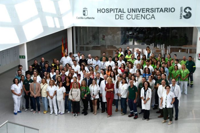 El Hospital Universitario de Cuenca incorpora 180 nuevos trabajadores en su primera gran oleada de contrataciones