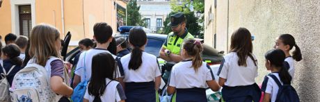 La Guardia Civil acerca su trabajo a 1.600 escolares de Cuenca con talleres temáticos
