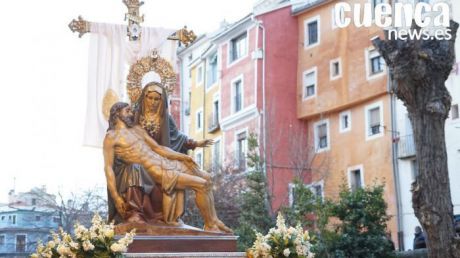 La Procesión Magna Mariana recorre Cuenca este sábado para celebrar el Centenario de la Virgen de las Angustias