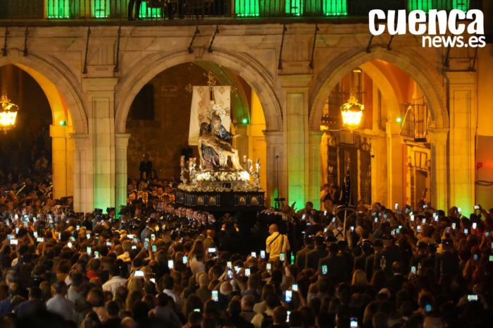 Cuenca vive una jornada histórica con la Procesión Magna Mariana en honor a la Virgen de las Angustias
