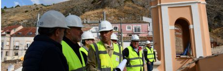Avanzan las obras de restauración de la Iglesia de la Virgen de la Luz en Cuenca