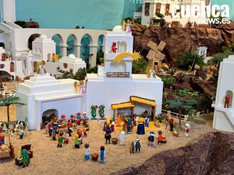 Cuenca se quedará sin el Belén de Playmobil en 2025 debido a limitaciones de montaje