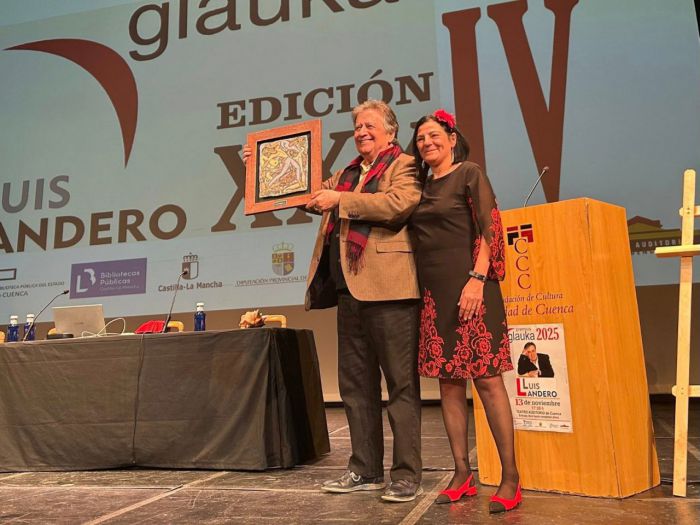 Luis Landero, protagonista del Premio Glauka 2025 en un acto lleno de historias y literatura