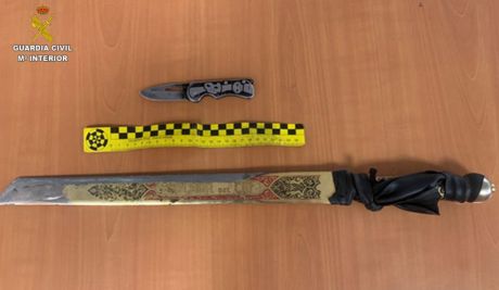 Tres detenidos por agresiones con machete y uso de un perro peligroso