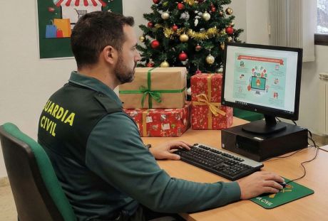 La Guardia Civil de Cuenca lanza una campaña de consejos para evitar estafas online durante las compras navideñas