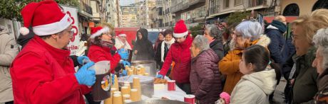 Cáritas Cuenca endulza la Navidad con su tradicional Chocolatada Solidaria en Carretería