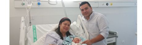 Lissandro Gabriel, primer conquense del año, nace en el Hospital Universitario de Cuenca