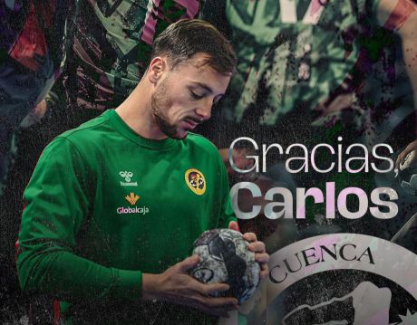 El BM Cuenca confirma la salida de Carlos González en el mercado invernal