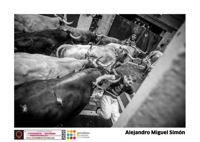 El conquense Alejandro Miguel Simón gana la X edición del Concurso Internacional de Fotografía del Encierro