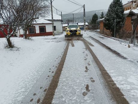 La nieve interrumpe casi el 10% de las rutas escolares en Cuenca