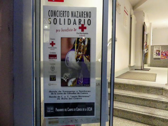Se aplaza el Concierto Nazareno Solidario