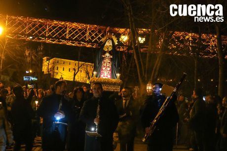 La Hermandad de Nuestra Señora de los Dolores celebra su X aniversario con un Rosario Vespertino en Cuenca