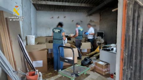 La Guardia Civil de Cuenca desarticula una red de tabaco de contrabando con más de 1.800 kilos incautados