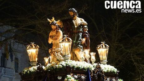 La Procesión del Perdón reúne a las hermandades en un recorrido conjunto por el casco antiguo de Cuenca