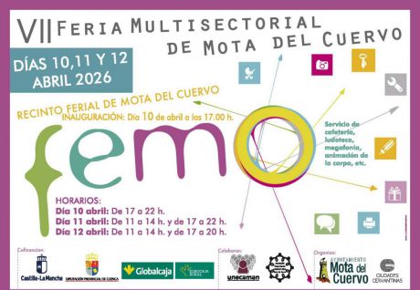 Mota del Cuervo celebra la VII Feria Multisectorial con cerca de 30 empresas