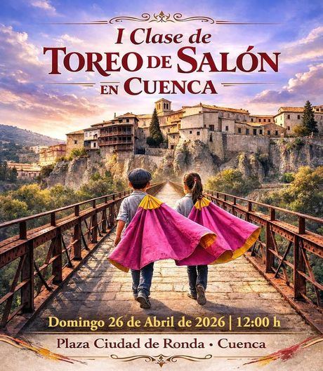 Cuenca acoge una clase de toreo de salón para acercar la tauromaquia a los jóvenes