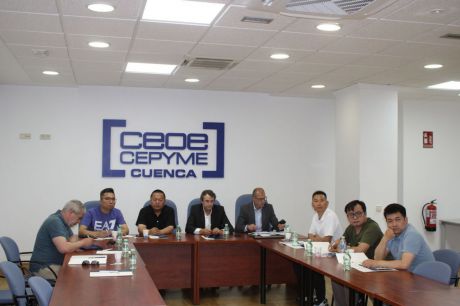 Empresas de China exploran oportunidades de inversión en Cuenca de la mano de CEOE CEPYME