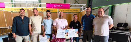 José Santiago García gana el Concurso de Habilidad con Tractor y Remolque de la Feria del Ajo