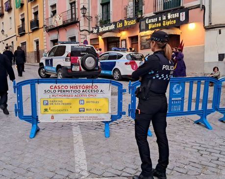 La Policía Local de Cuenca gestionó 816 incidencias en julio y registró 56 accidentes de tráfico