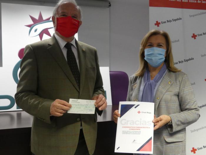 Socios y trabajadores de COFARCU donan más de 7.200 euros a la campaña ‘Ucrania nos necesita’ de Cruz Roja