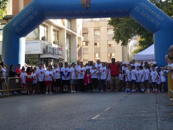 Más de 700 personas participan en la 12ª Carrera Solidaria por la Infancia organizada por Cruz Roja en Cuenca