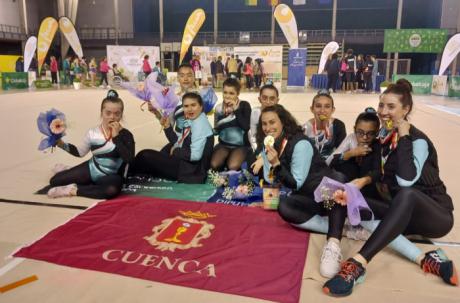 Gran actuación del Gimnasia Rítmica Dansei en el Campeonato Regional FECAM