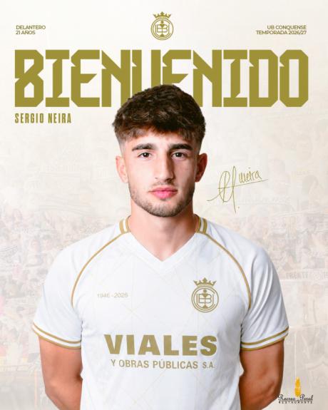 Sergio Neira, nuevo delantero de la Unión Balompédica Conquense