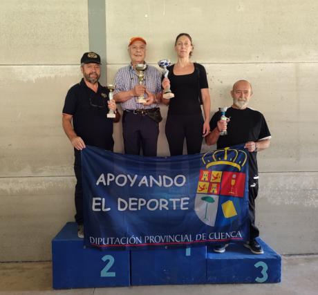 Eva Cañas y Casimiro Gismero se proclaman campeones provinciales de Pistola 9 mm
