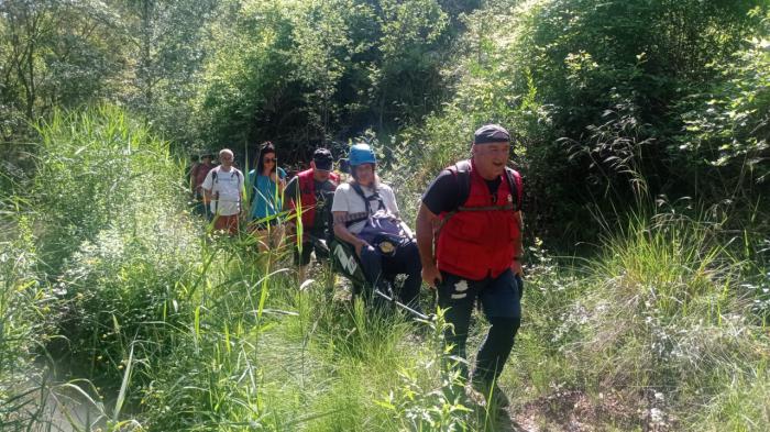 La provincia ha sido este domingo el epicentro regional del senderismo inclusivo