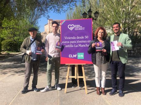 Unidas Podemos anuncia en Cuenca una medida de alquiler a partir de 50€ en la región para jóvenes y familias