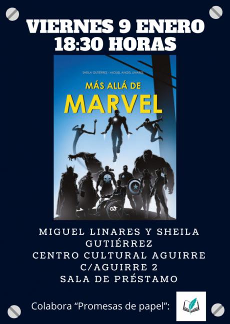 Sheila Gutiérrez y Miguel Ángel Linares presentan en Cuenca su libro Más allá de Márvel
