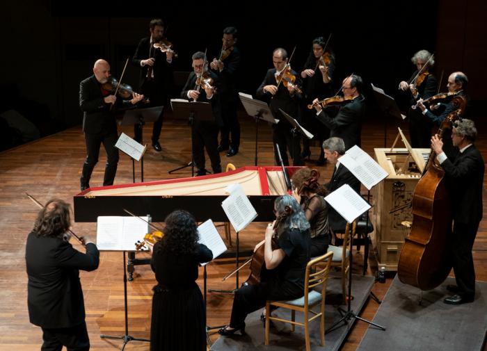 Exquisita Orquesta Barroca de Sevilla en el penúltimo día de la 60 SMR