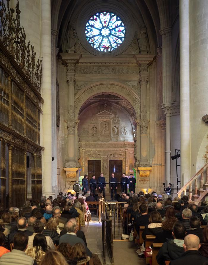La Semana de Música Religiosa agota las entradas en la Catedral para admirar el virtuosismo vocal de Singer Pur y su mensaje de esperanza