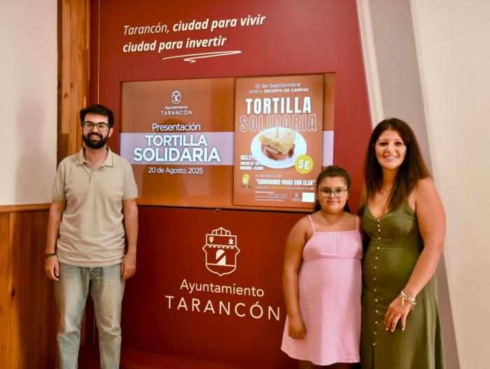 La Tortilla Solidaria de Tarancón destinará su recaudación a la asociación ‘Cambiando Vidas con Elsa’