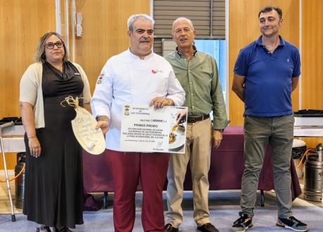 Emilio José Ramírez gana el XVI Concurso Nacional de Cocina Ajo Morado de Las Pedroñeras