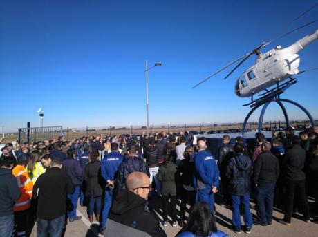 Masivas concentraciones en Airbus-Illescas y Airbus-Helicopters Albacete para expresar “el rechazo más contundente” a los despidos anunciados por la multinacional