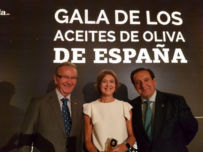 Carlos de la Sierra destaca la importancia de la internacionalización del aceite de oliva en la 'Gala de aceites de oliva de España'