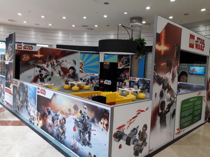El Imperio Lego Star Wars invade el centro comercial El Mirador