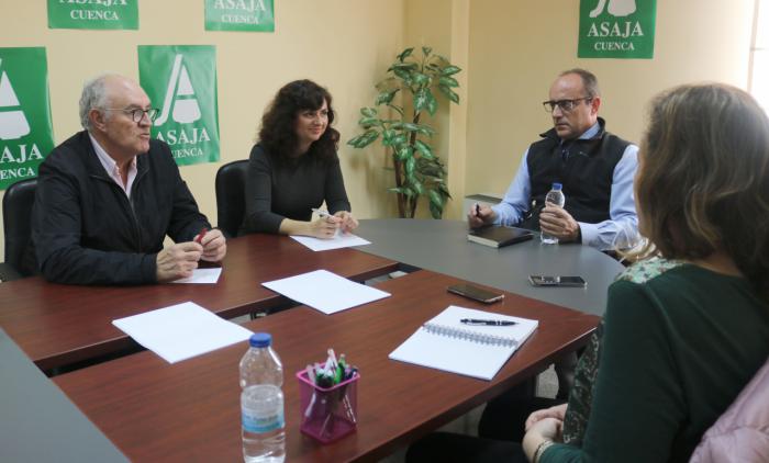 Ciudadanos se reúne con ASAJA Cuenca para hablar de los principales desafíos de la agricultura en la provincia y la región