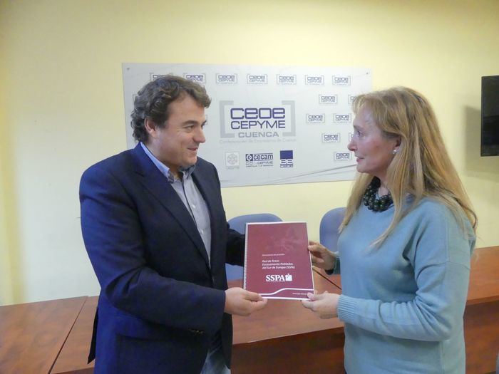 Ciudadanos y CEOE Cepyme intercambian sus propuestas para mejorar el tejido empresarial de Cuenca