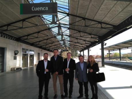 Los cabeza de lista al Congreso de los Diputados por Cuenca, Teruel y Soria aseguran que Cs es el único partido que garantiza infraestructuras dignas para todos los españoles