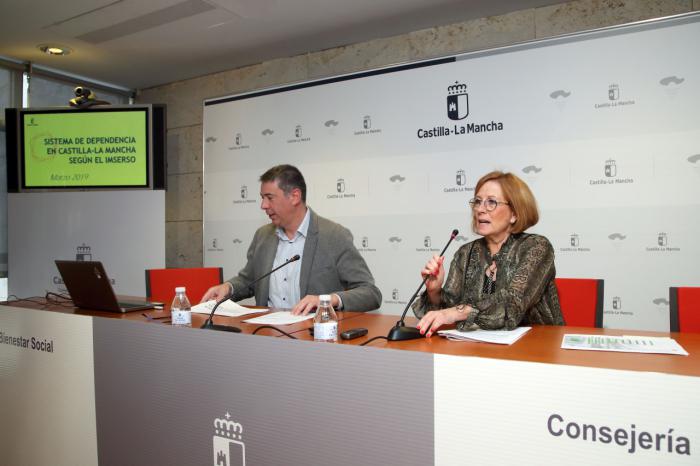El Sistema de Dependencia en Castilla-La Mancha atiende en el mes de marzo a 58.855 personas mediante 70.818 prestaciones