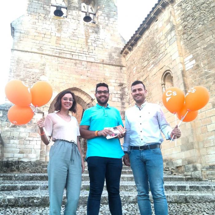 Cristian Luján, candidato a la alcaldía para el Ayuntamiento de Arcas presenta su propuesta en el municipio