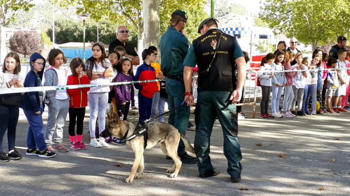 La Guardia Civil de Cuenca celebra los actos de la Patrona y del 175º aniversario ante casi 500 escolares