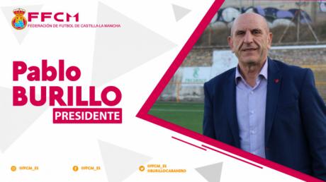 Pablo Burillo traslada su primer mensaje como Presidente de la FFCM a todos los estamentos del fútbol y fútbol sala castellanomanchego