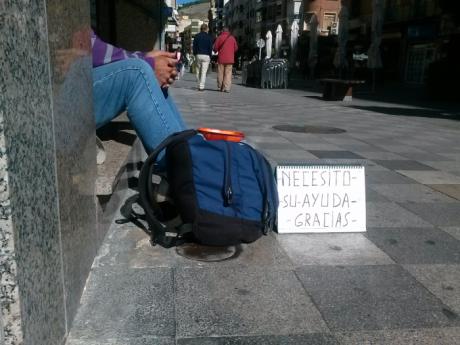 Cáritas hace un balance sobre la situación de las personas que viven en la calle de la capital