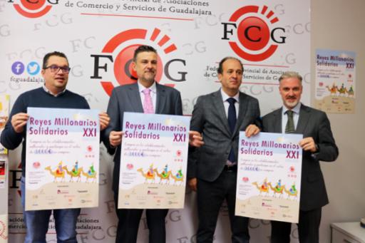 Los ‘Reyes Millonarios’ vuelven a Guadalajara con 3.000 € en premios y un cheque solidario de 500 €