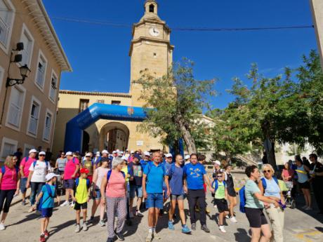 Alrededor de 200 participantes en la ruta 7000 pasos X-CLM y por Huete