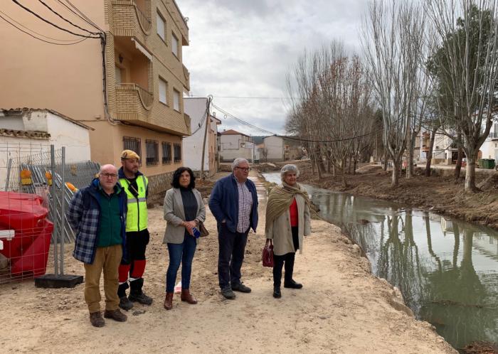 La UME retira más de 1.500m3 de escombros en los trabajos de acondicionamiento en Mira