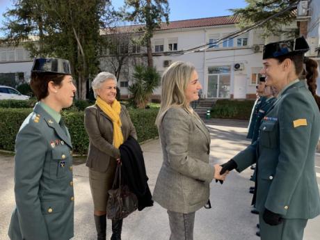 Guardia Civil y Policía Local se unen en tareas formativas